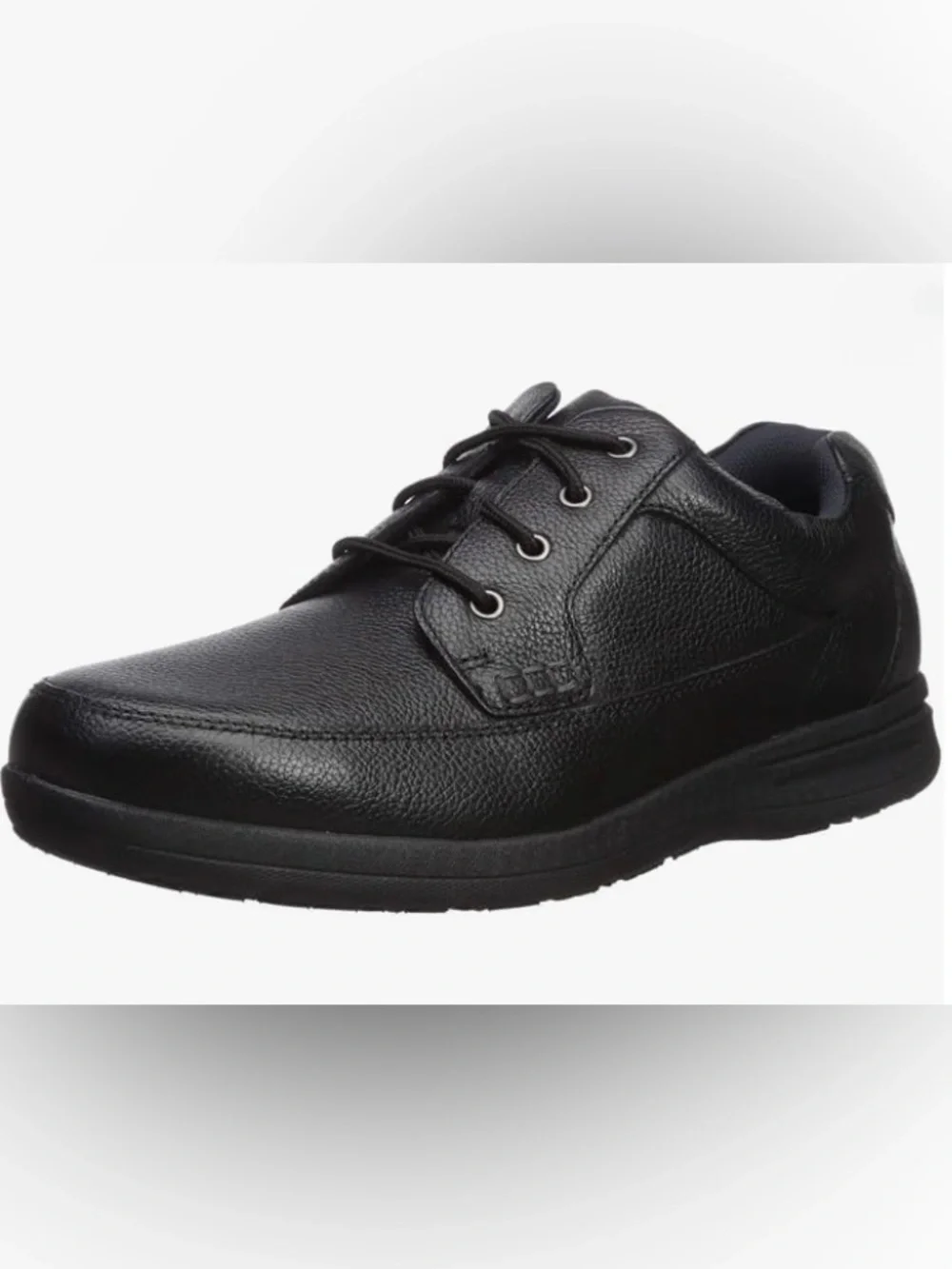 Nunn Bush Men's Black Leather Derby Shoes Size 10